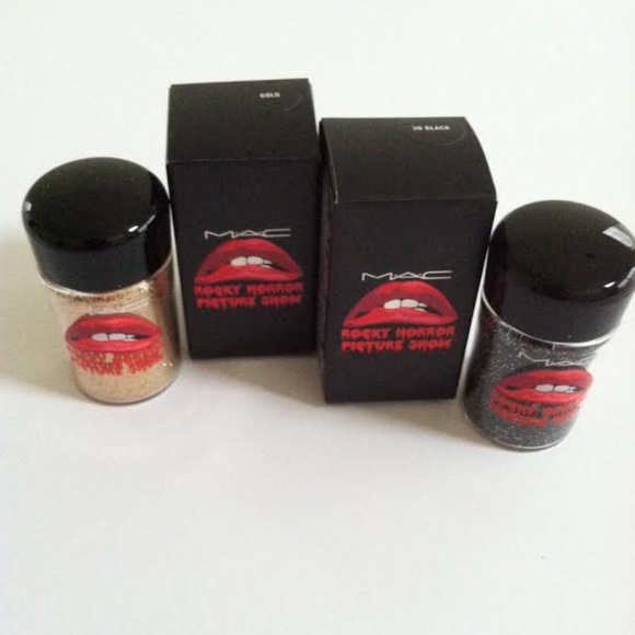 Mac Cosmetics Rocky Horror Picture Show Glitter GOLD 3D Black 40th Anniv… - Picture 2 of 6